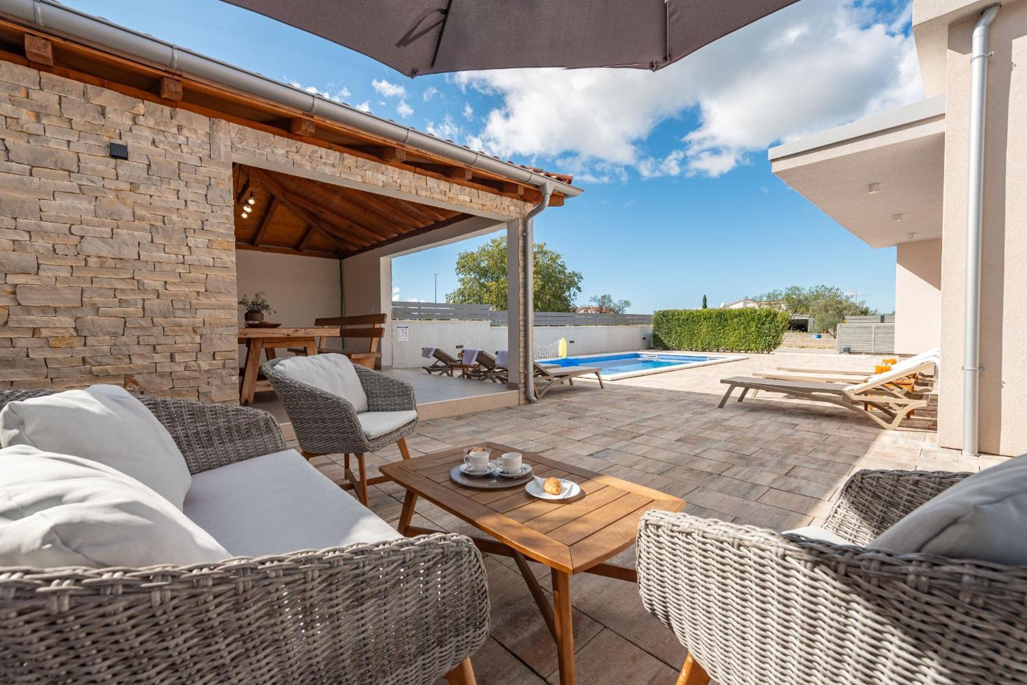 Villa Dora Zadarvillas Murvica  Екстер'єр фото